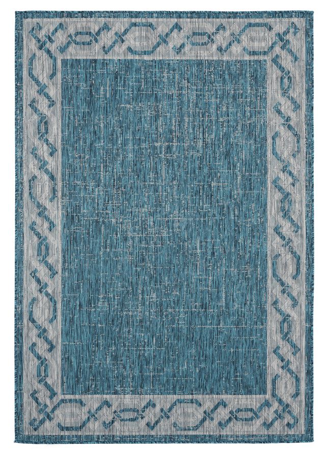 Augusta Whitehaven Rug - Aqua