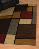 Affinity Rhombus Rug - Multicolor