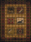 Affinity Lodge Stamp Rug - Lodge