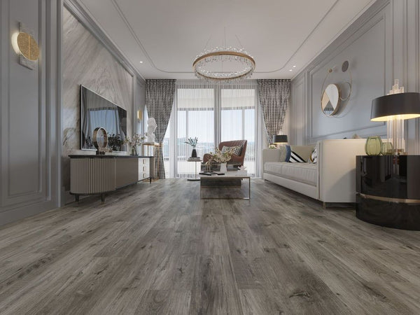 Malibu Gunstock Waterproof Rigid Core Luxury Vinyl Plank Flooring (25002)