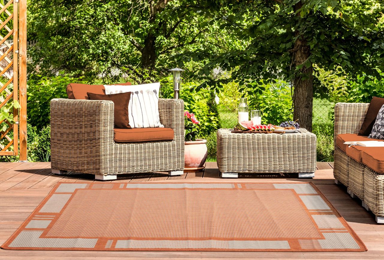 Augusta Matira Rug - Terracotta