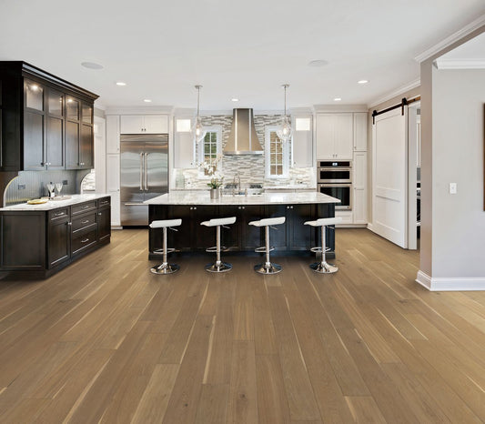 13 mm Timber Fusion Evergreen Essence Engineered Hickory Hardwood Flooring (30100 45005 775)