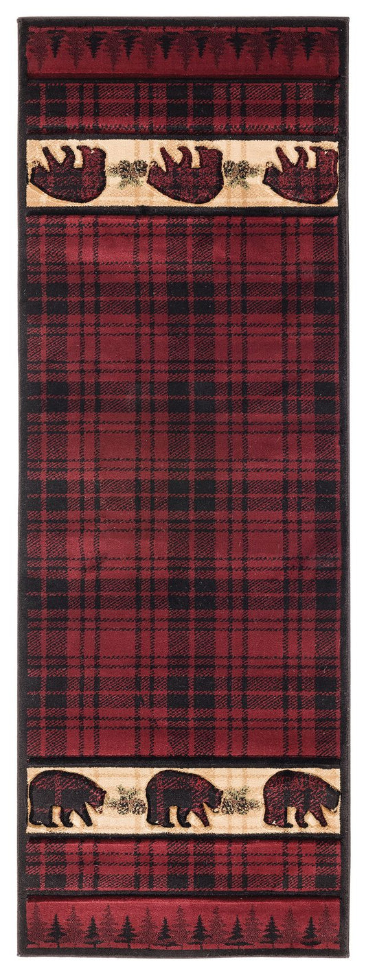 Cottage Bear Stone Rug