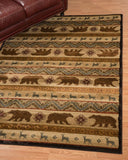 Affinity Nordic Bear Rug - Multicolor