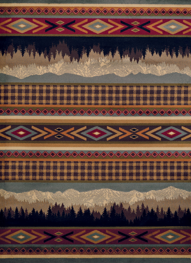 Affinity Spring Mountain Rug - Multicolor