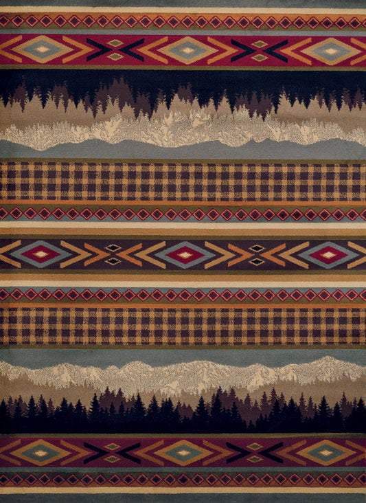 Affinity Spring Mountain Rug - Multicolor