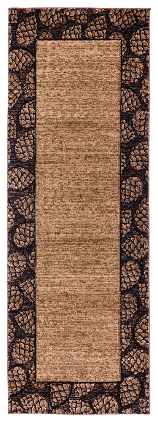 Cottage Pine Border Rug
