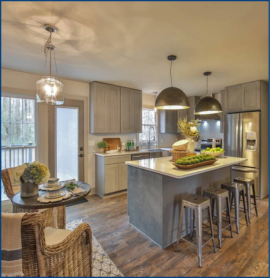 Townplace Crema Cabinets