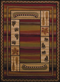 Affinity Canoe Sunset Rug - Lodge