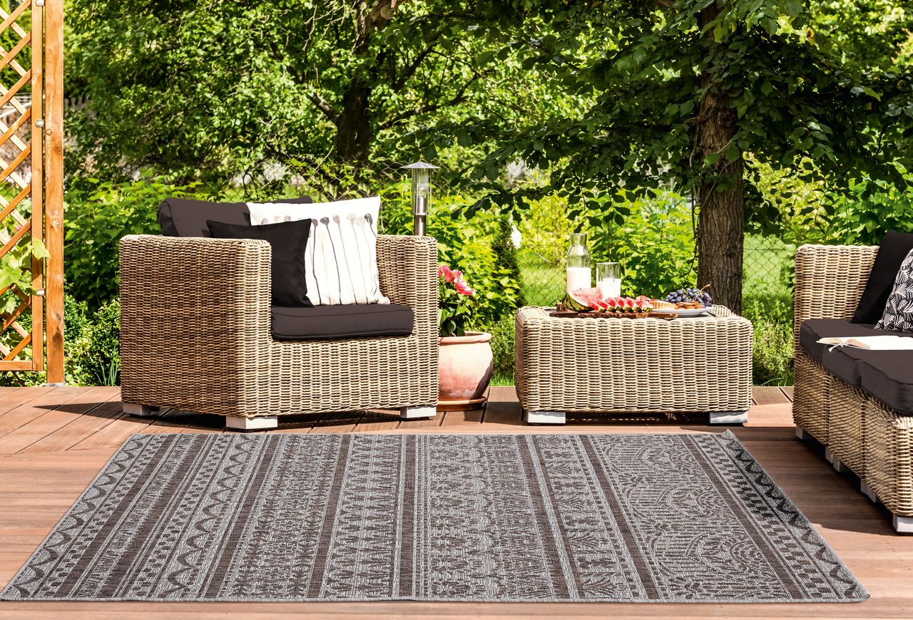 Augusta Diani Rug - Brown