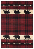Cottage Tartan Bear Rug