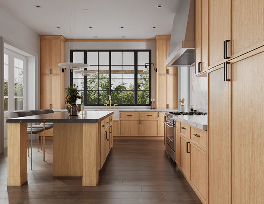 Petit Oak Cabinets