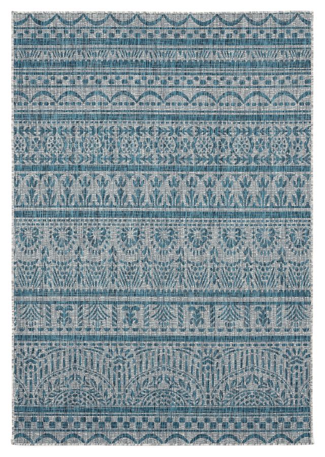 Augusta Diani Rug - Aqua