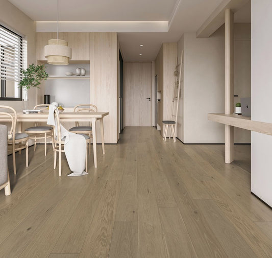 13 mm Timber Fusion Rustic Elegance Engineered Hickory Hardwood Flooring (30100 45004 775)