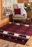 Cottage Tartan Bear Rug