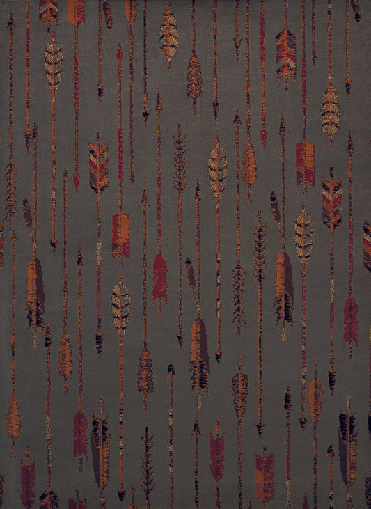 Affinity Quilted Arrow Rug - Blue