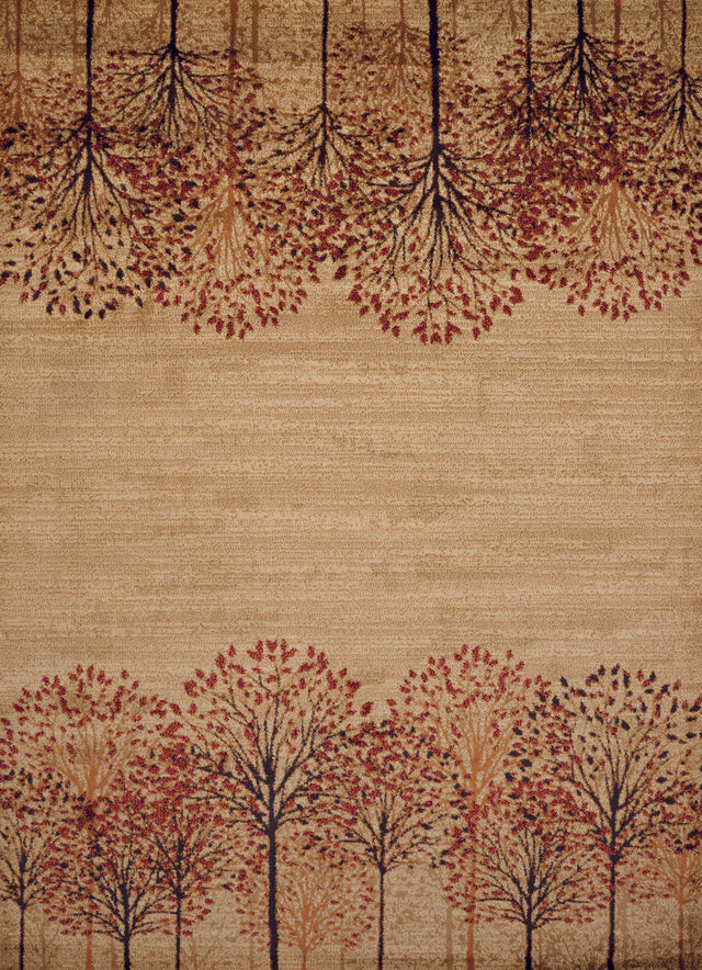 Affinity Tree Blossom Rug - Natural