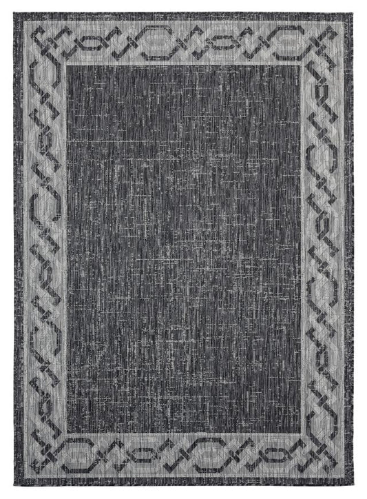 Augusta Whitehaven Rug - Black