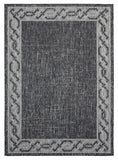 Augusta Whitehaven Rug - Black